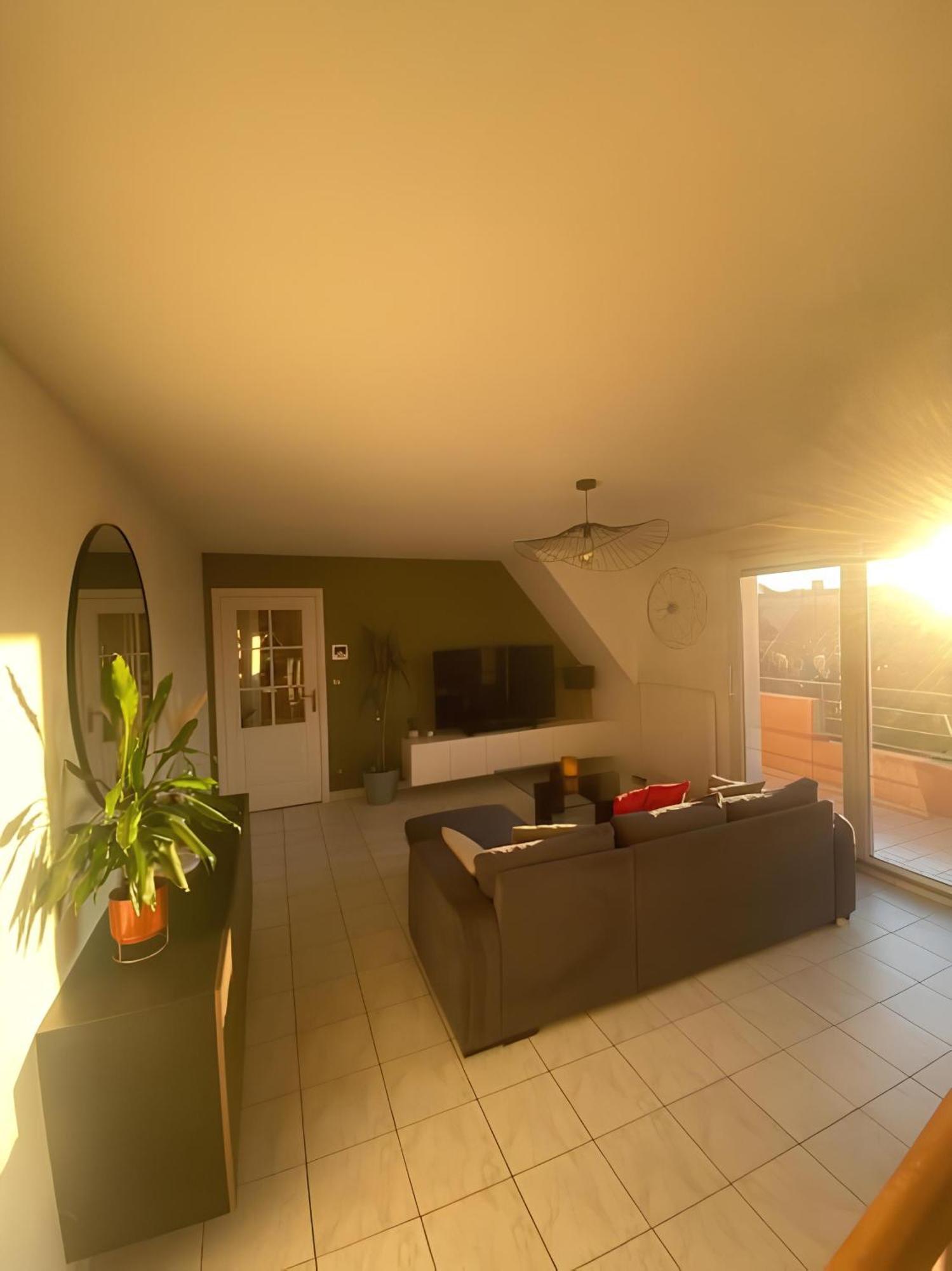 קולמר Superbe Duplex Proche Centre Ville Parking Gratuit מראה חיצוני תמונה